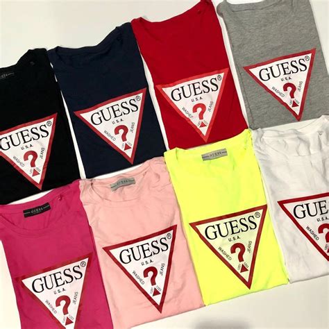 guess t-shirt women's original|guess t shirt original.